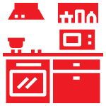 Complements with the décor of the kitchen